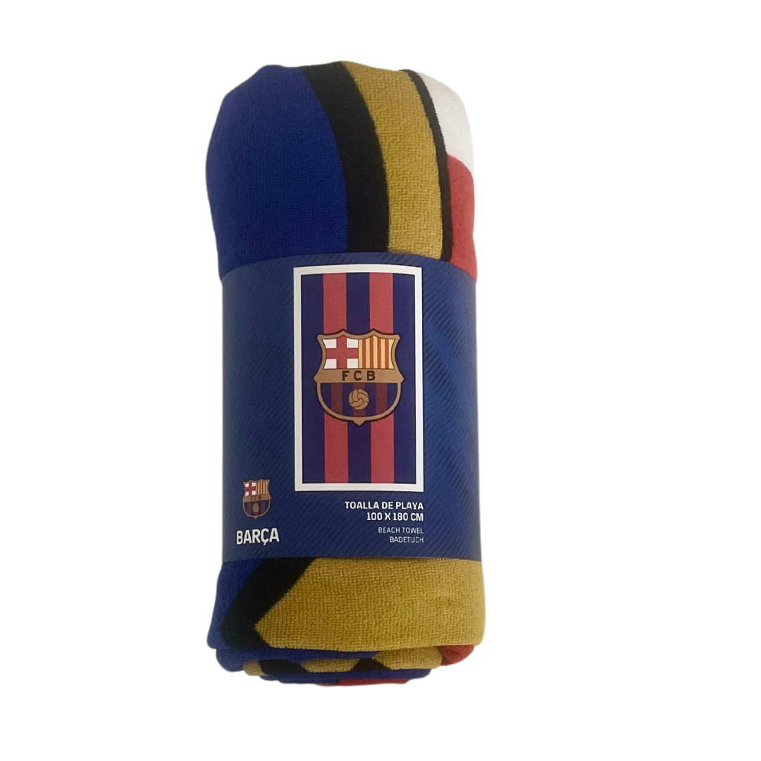 Toalla de Playa FC Barcelona "Blaugrana" Microfibra – 100 x 180 cm