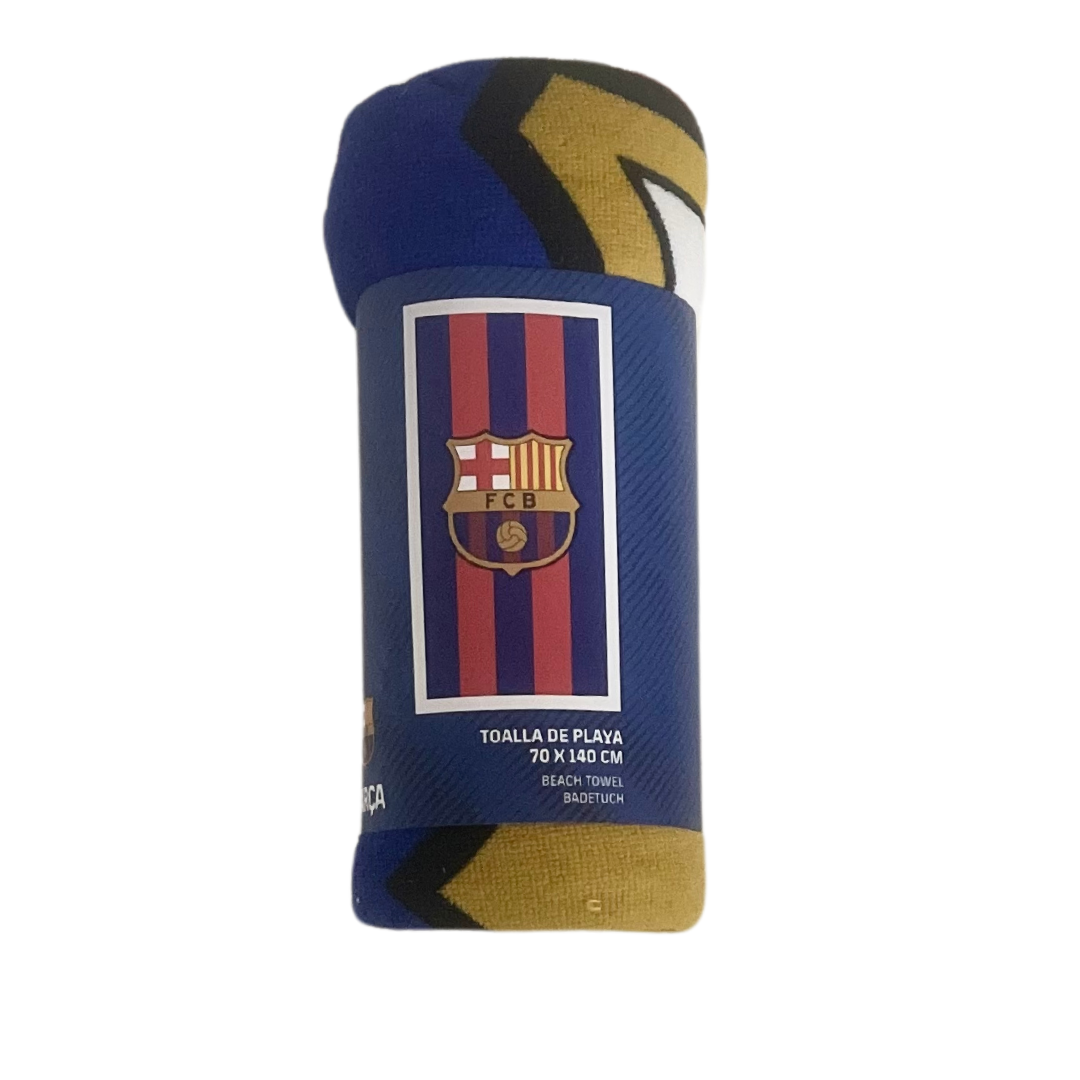 Toalla de Playa FC Barcelona "Blaugrana" Microfibra – 70 x 140 cm