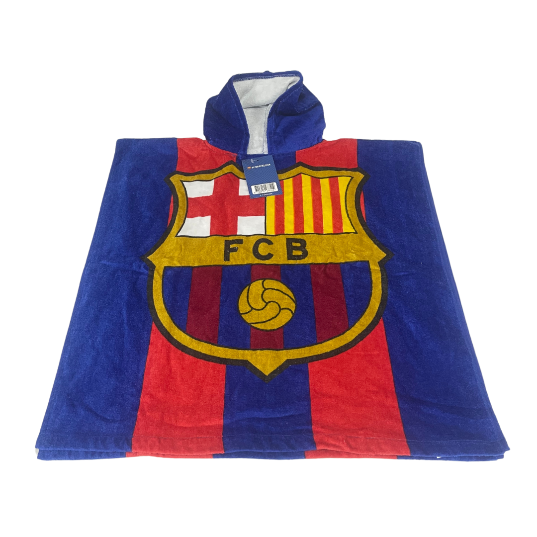 Poncho Bebé FC Barcelona "Blaugrana" Algodón – 60 x 120 cm