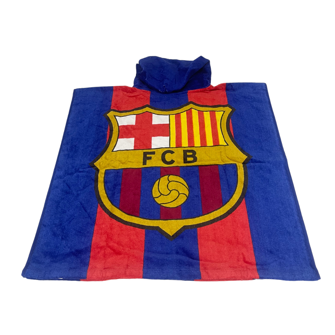 Poncho Bebé FC Barcelona "Blaugrana" Algodón – 60 x 120 cm